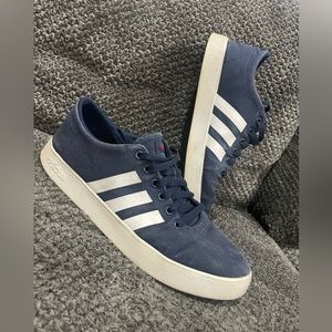 Men’s Blue Adidas Court VL 2.0 Shoes size 10.5